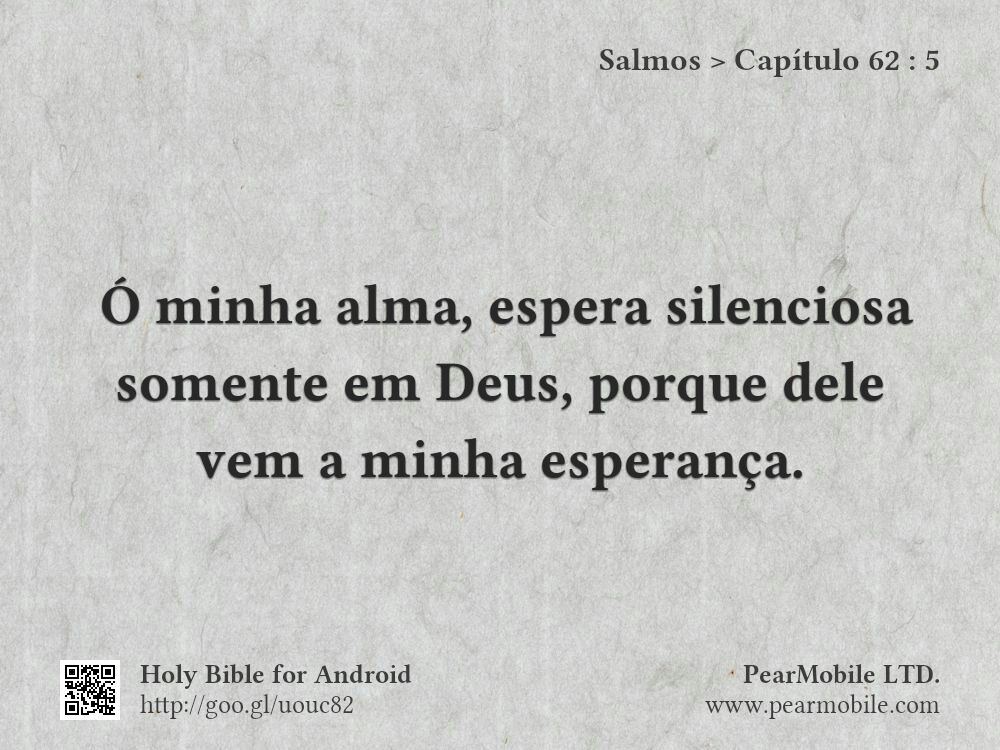 Salmos, Capítulo 62:5